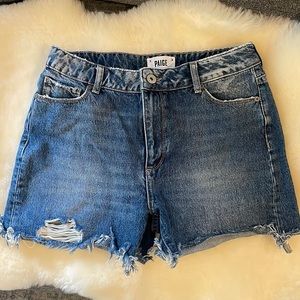 🌿3 for $12 l Paige Sarah Denim Cutoff Shorts